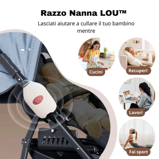 Razzo nanna LOU™ - Oscillatore Carrozzina, Passeggino, Ovetto