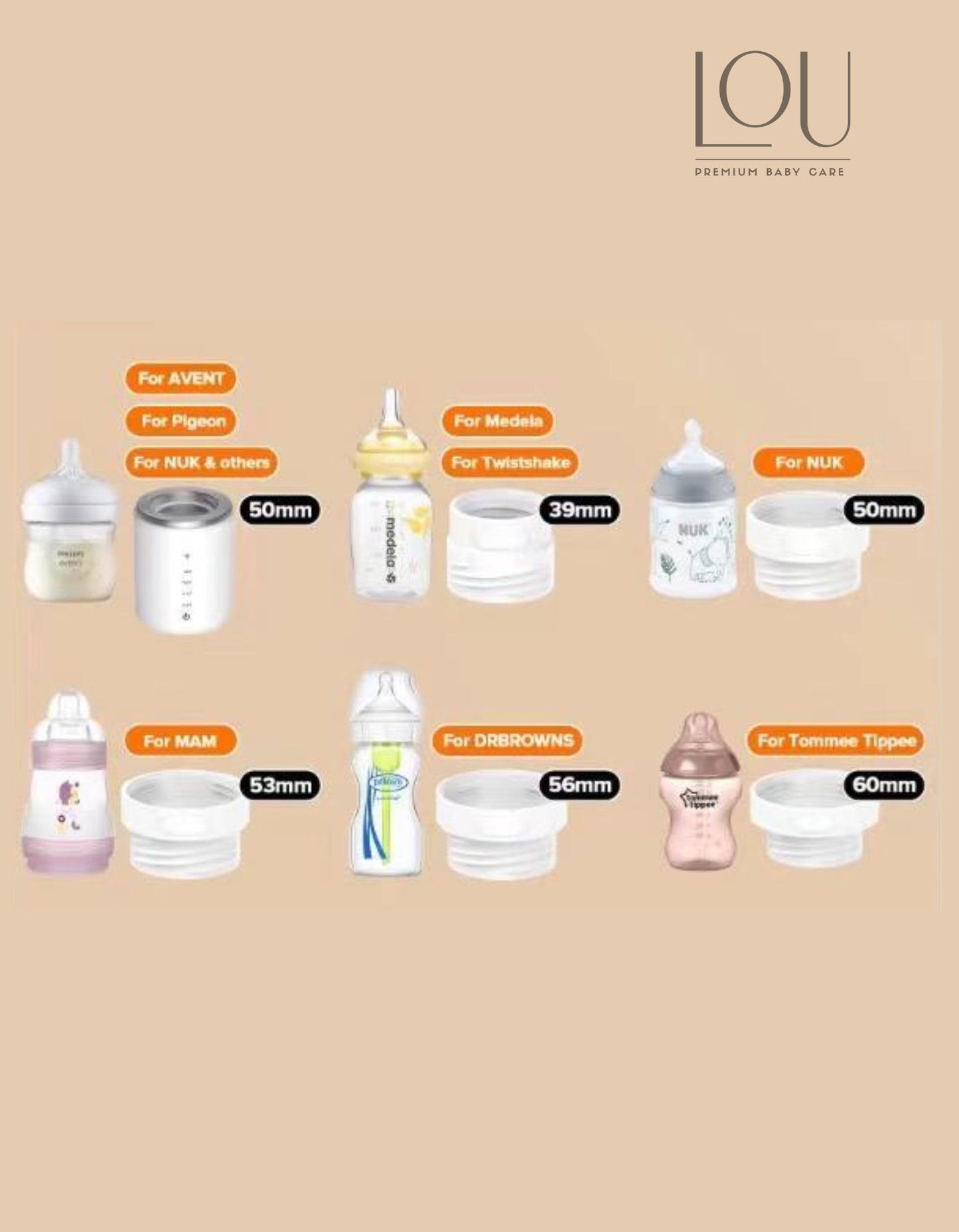 Adattatori Scaldabiberon