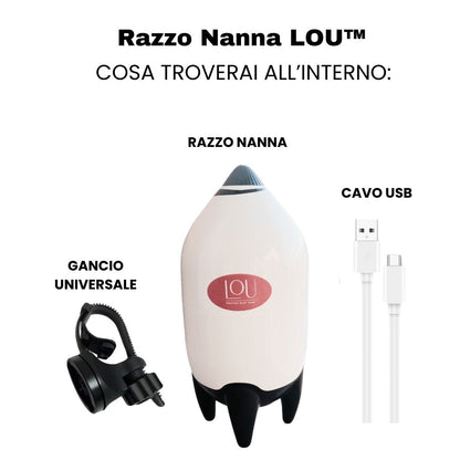 Razzo nanna LOU™ - Oscillatore Carrozzina, Passeggino, Ovetto